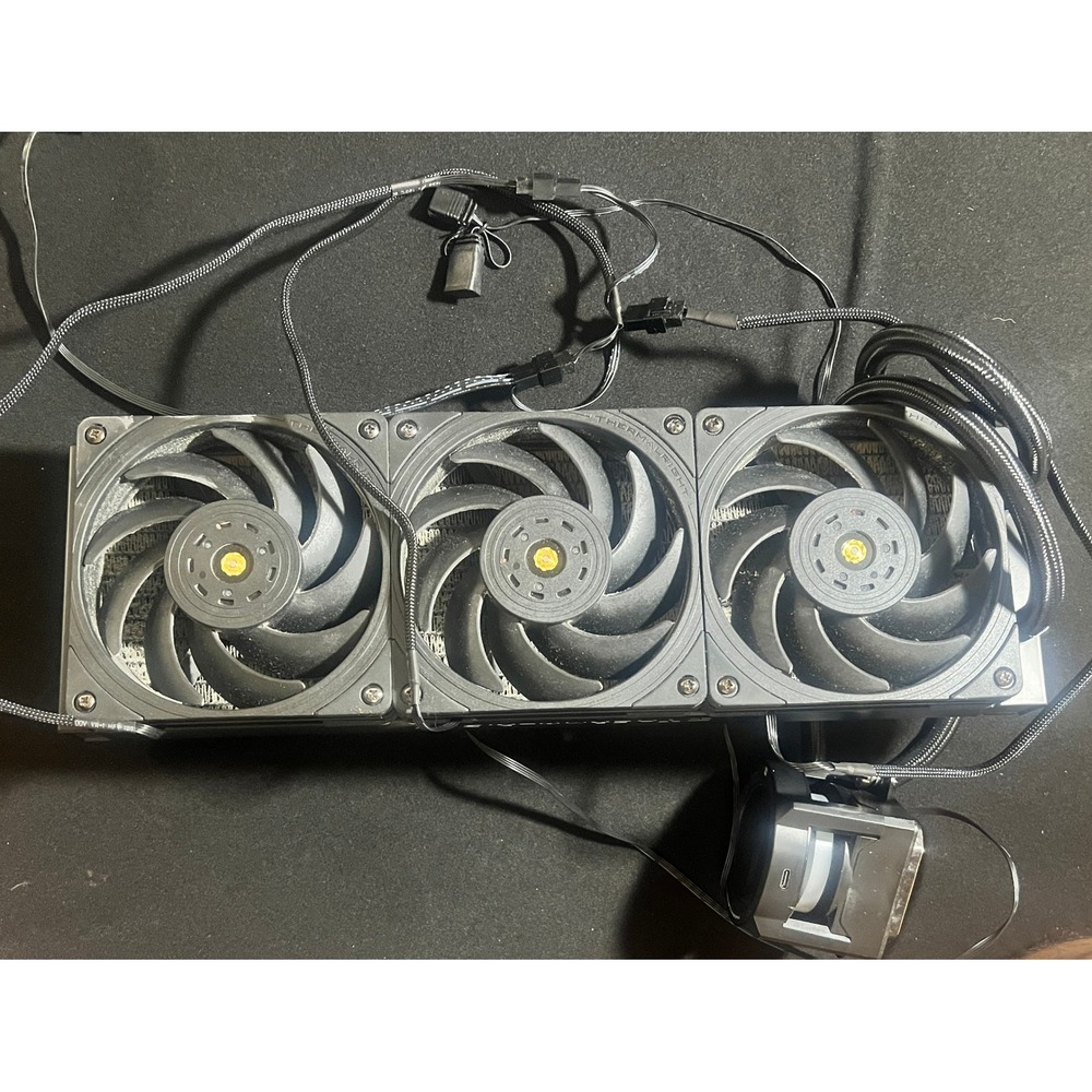 Thermalright Frozen Vision 360 Black AIO Liquid CPU Cooler LCD Screen - UNTESTED